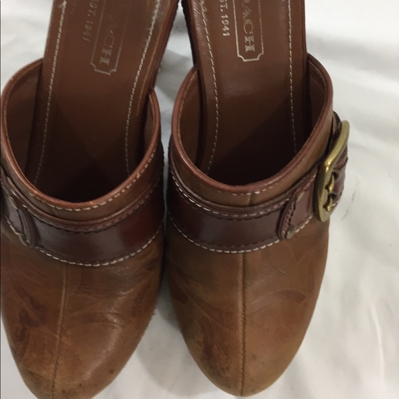 coach clogs women's shoes
